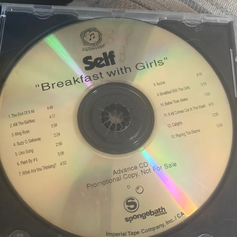 Self Breakfast with Girls' CD - Gold